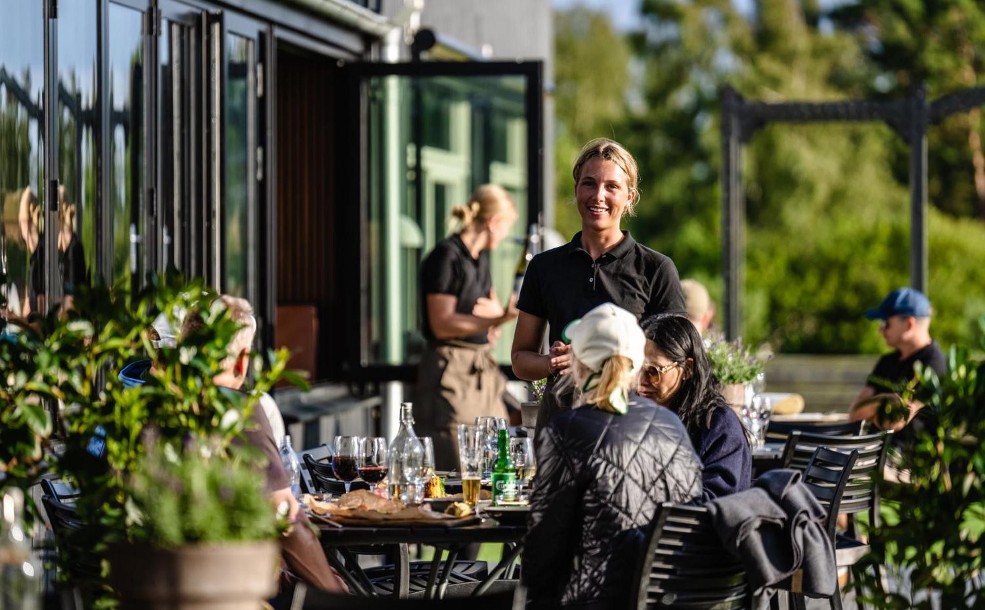 Halmstad Golfarena Stugor Extérieur photo