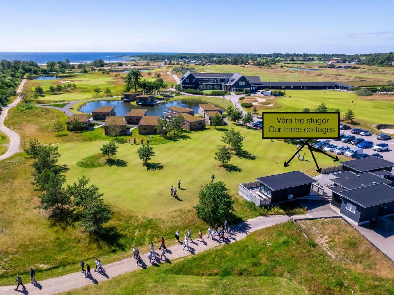 Halmstad Golfarena Stugor Extérieur photo
