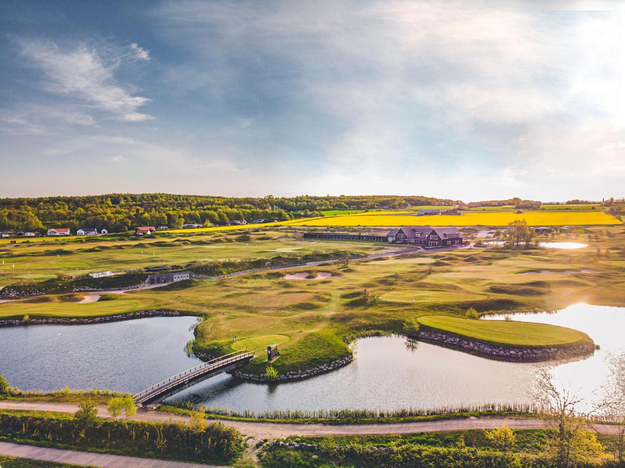 Halmstad Golfarena Stugor Extérieur photo