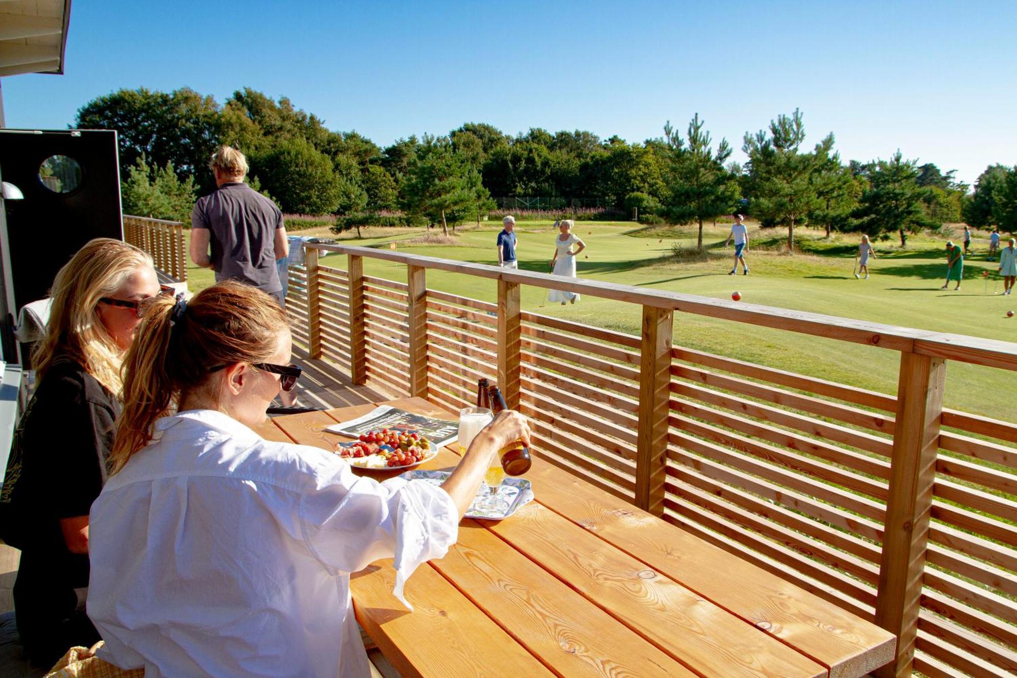 Halmstad Golfarena Stugor Extérieur photo